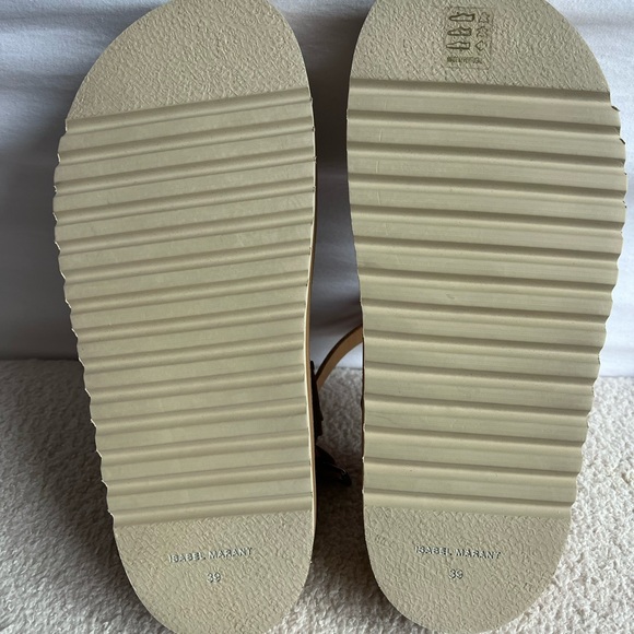 NWOB Isabel Marant Elham Studded Sandals - Picture 8 of 9